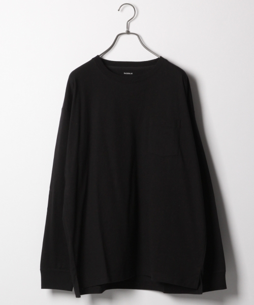 RAGEBLUE（レイジブルー）の「カラードロップロンT /783911（Tシャツ/カットソー・メンズ・ホワイト/ブルー/グリーン/ブラック/イエロー/ピンク・LARGE/MEDIUM/SMALL）」の3枚目の写真