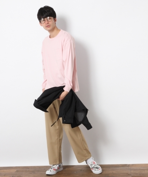 RAGEBLUE（レイジブルー）の「カラードロップロンT /783911（Tシャツ/カットソー・メンズ・ホワイト/ブルー/グリーン/ブラック/イエロー/ピンク・LARGE/MEDIUM/SMALL）」の11枚目の写真