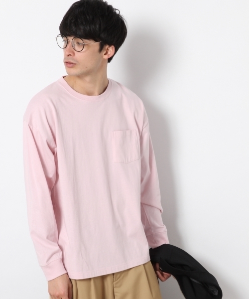 RAGEBLUE（レイジブルー）の「カラードロップロンT /783911（Tシャツ/カットソー・メンズ・ホワイト/ブルー/グリーン/ブラック/イエロー/ピンク・LARGE/MEDIUM/SMALL）」の12枚目の写真