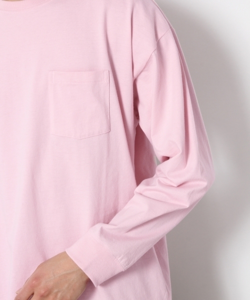 RAGEBLUE（レイジブルー）の「カラードロップロンT /783911（Tシャツ/カットソー・メンズ・ホワイト/ブルー/グリーン/ブラック/イエロー/ピンク・LARGE/MEDIUM/SMALL）」の8枚目の写真