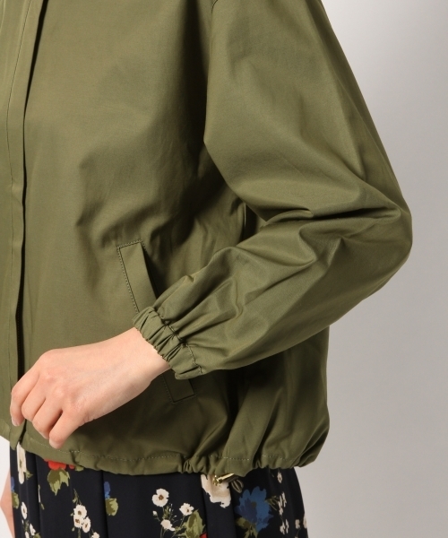 GLOBAL WORK(グローバルワーク)の「ノーカラーブルゾン/780390(ブルゾン・レディース・カーキ/ネイビー/ライトピンク・LARGE/MEDIUM)」の13枚目の写真