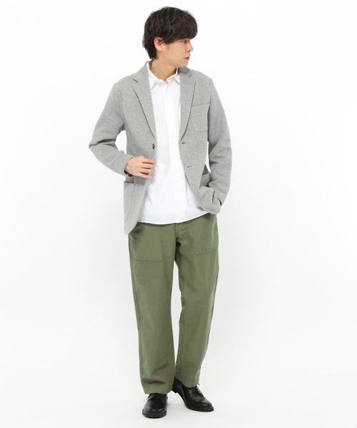 LAKOLE(ラコレ)の「バックサテンベイカーパンツ / LAKOLE(その他パンツ・メンズ・ネイビー/オリーブ・SMALL/MEDIUM/LARGE)」の3枚目の写真