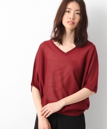 LEPSIM | 14GヘンケイVプルオーバーSS　784348(ニット/セーター)