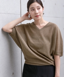 LEPSIM | 14GヘンケイVプルオーバーSS　784348(ニット/セーター)