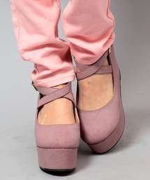 WEGO | WEGO/クロスウェッジパンプス(パンプス)