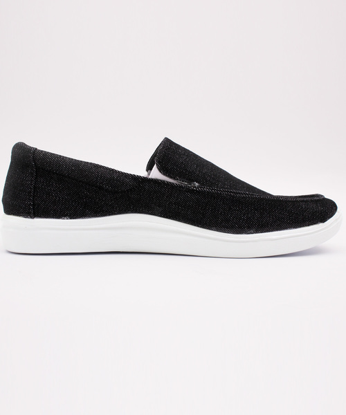 8(eight)(エイト)の「スリッポン スニーカー デニム(スニーカー・メンズ・ネイビー/グレー/ブラック系その他・25.5cm/26.5cm/25.0cm/26.0cm/27.0cm)」の11枚目の写真