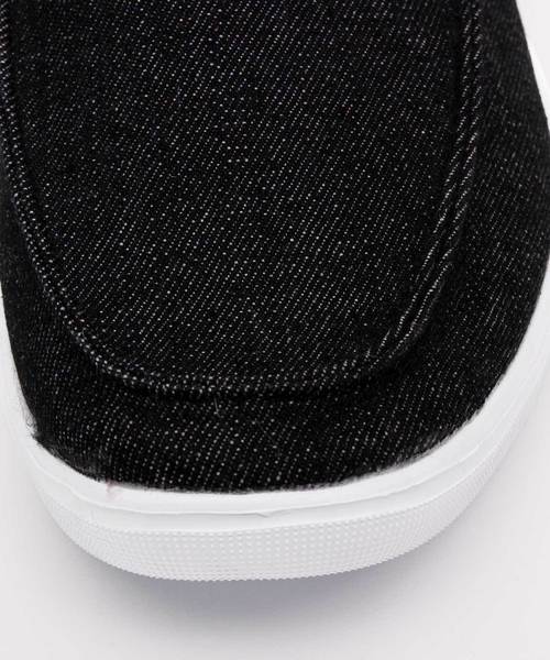 8(eight)(エイト)の「スリッポン スニーカー デニム(スニーカー・メンズ・ネイビー/グレー/ブラック系その他・25.5cm/26.5cm/25.0cm/26.0cm/27.0cm)」の9枚目の写真