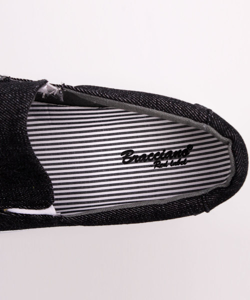 8(eight)(エイト)の「スリッポン スニーカー デニム(スニーカー・メンズ・ネイビー/グレー/ブラック系その他・25.5cm/26.5cm/25.0cm/26.0cm/27.0cm)」の12枚目の写真