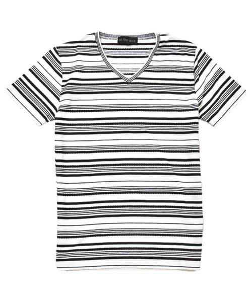 JOKER(ジョーカー)の「Tシャツ/ロープボーダーTシャツ(Tシャツ/カットソー・メンズ・ホワイト×ネイビー/ホワイト系その他・M/L)」の8枚目の写真