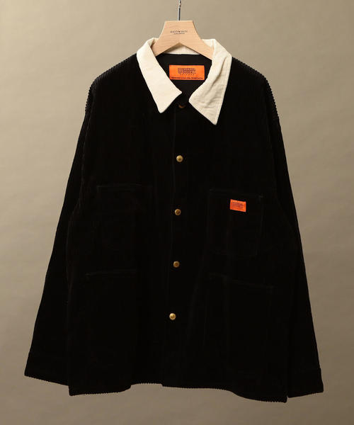 UNIVERSAL OVERALL（ユニバーサルオーバーオール）の「【別注】 ＜UNIVERSAL OVERALL（ユニバーサル オーバーオール）＞ COVERALL/カバーオール（カバーオール・メンズ・ベージュ/パープル/ブラック・LARGE/MEDIUM/SMALL）」の15枚目の写真