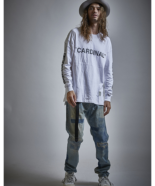 EGO TRIPPING（エゴトリッピング）の「mt5230-CARDINAL TEE Tシャツ（Tシャツ/カットソー・メンズ・ホワイト・46/48）」の2枚目の写真