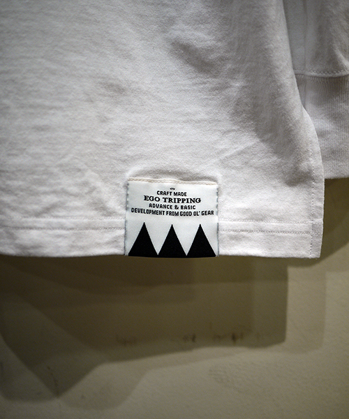 EGO TRIPPING（エゴトリッピング）の「mt5230-CARDINAL TEE Tシャツ（Tシャツ/カットソー・メンズ・ホワイト・46/48）」の12枚目の写真