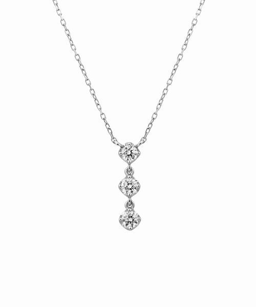 プラチナネックレス(ネックレス)|4℃(ヨンドシー)の プラチナネックレス(ネックレス)|4℃(ヨンドシー)の