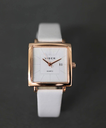 florist | 【VISER】シンプルレトロカラースクエアウォッチ(アナログ腕時計)