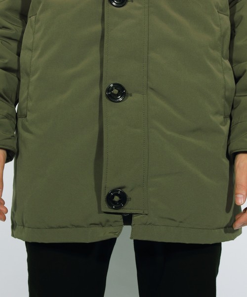 ８(eight)（エイト）の「モッズコート 中綿 ファー付き（モッズコート・メンズ・ブラック/オリーブ/ワイン・MEDIUM/LARGE/X-LARGE）」の15枚目の写真