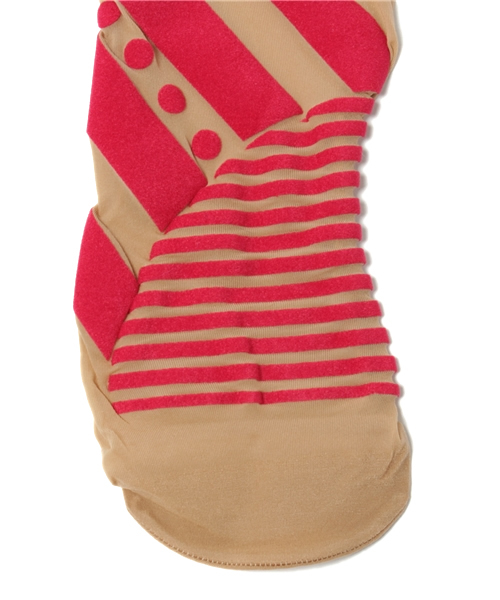 proef（プロエフ）の「【proef】Mary（タイツ/ストッキング・レディース・レッド/ブラック/ホワイト・LARGE/MEDIUM）」の6枚目の写真