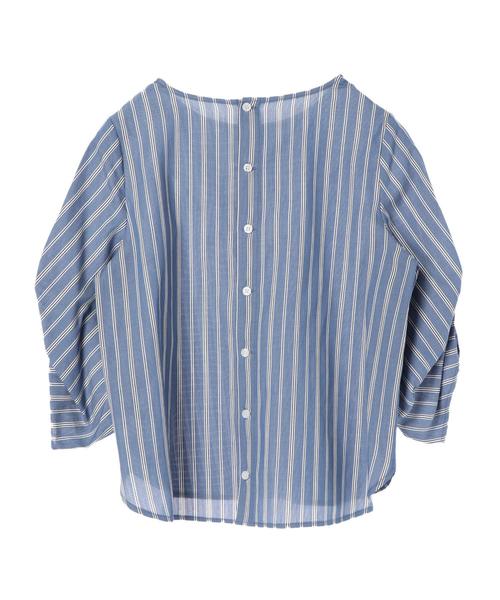 YECCA VECCA（イェッカヴェッカ）の「P.袖タックデザインブラウス（シャツ/ブラウス・レディース・ホワイト系その他5/ブルー系その他6・FREE）」の19枚目の写真