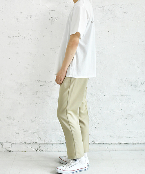 PairPair（ペアペア）の「とろみゆるテーパードイージーパンツ/セットアップ可（その他パンツ・メンズ・ライトベージュ・FREE）」の17枚目の写真