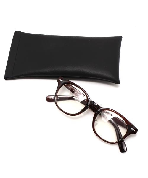 green label relaxing（グリーンレーベルリラクシング）の「CELL CLEAR BOSTONメガネ ◆（メガネ・メンズ・ブラック/ダークブラウン・フリー）」の9枚目の写真