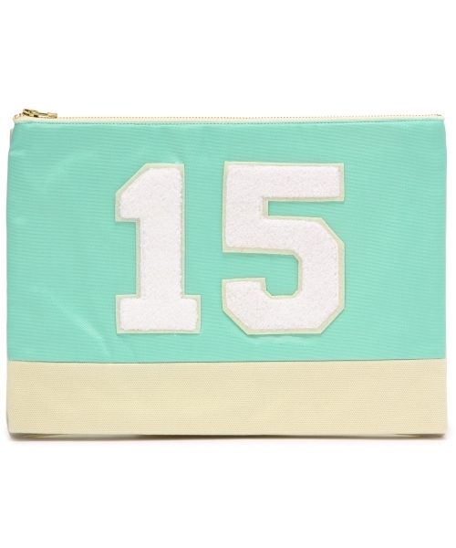 Another Edition(アナザーエディション)の「■AE×VOTAN/T Wappen CLT ◆(クラッチバッグ・レディース・ナチュラル/ライトブルー・フリー)」の6枚目の写真