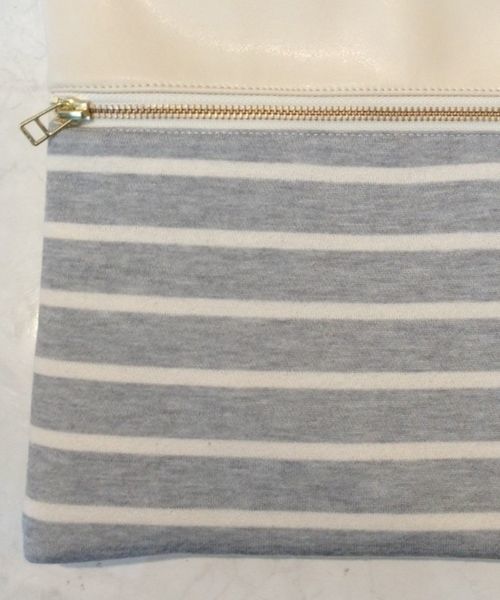 Another Edition(アナザーエディション)の「■AE×VOTAN/T Wappen CLT ◆(クラッチバッグ・レディース・ナチュラル/ライトブルー・フリー)」の13枚目の写真