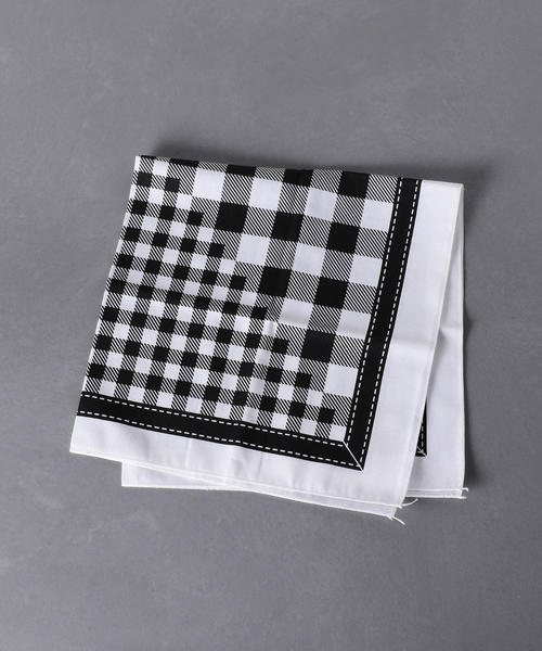 United Arrows ユナイテッドアローズ の Biscuithead ビスケットヘッド チェックバンダナ バンダナ スカーフ Wear