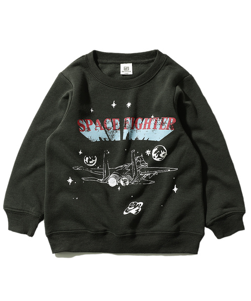 devirock（デビロック）の「デビラボ ロゴプリント裏起毛長袖スウェットトレーナー（スウェット・キッズ・その他1/その他2/その他3/その他4/その他5/その他6/その他7/その他8/その他9/その他10/その他11/その他12/その他13/その他14/その他15/その他16/その他17/その他18/その他19/その他20・80ｃｍ/90cm/110cm/100cm/120cm/130cm/140cm/150cm/160cm）」の2枚目の写真