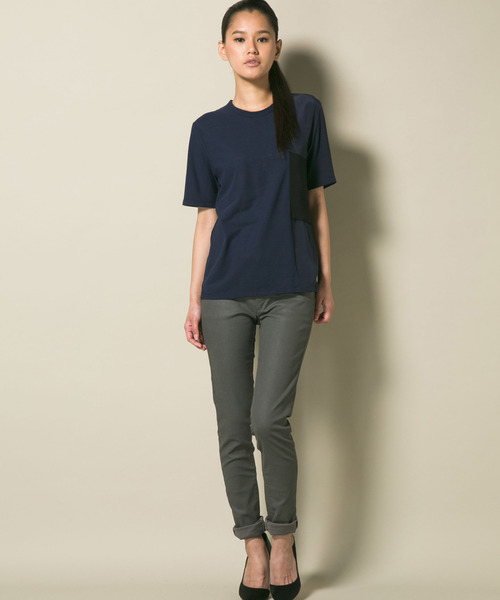 JOSEPH（ジョセフ）の「COATED DENIM EREVAN SKINNY パンツ（スラックス・レディース・グレー系/ブラック系・34/38/40/36）」の12枚目の写真