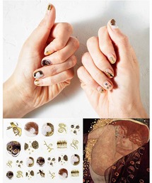 MEDE19F（メデジュウキュウ）の「ＭＥＤＥ１９Ｆ　クリムトの世界をまとうネイルシール（ネイルシール/ネイルチップ）」