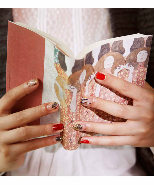 MEDE19F（メデジュウキュウ）の「ＭＥＤＥ１９Ｆ　クリムトの世界をまとうネイルシール（ネイルシール/ネイルチップ・レディース・その他1/その他2/その他3/その他4/その他5/その他6・ONE SIZE）」の20枚目の写真