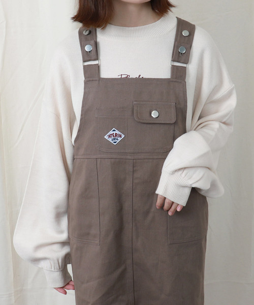 PairPair（ペアペア）の「胸ロゴ刺繍モックネックニットプルオーバー（ニット/セーター・レディース・アイボリー/ブラウン系その他/レンガ/スモークピンク/ライトベージュ・FREE）」の20枚目の写真