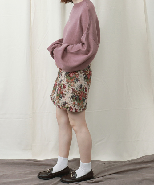 PairPair（ペアペア）の「胸ロゴ刺繍モックネックニットプルオーバー（ニット/セーター・レディース・アイボリー/ブラウン系その他/レンガ/スモークピンク/ライトベージュ・FREE）」の22枚目の写真