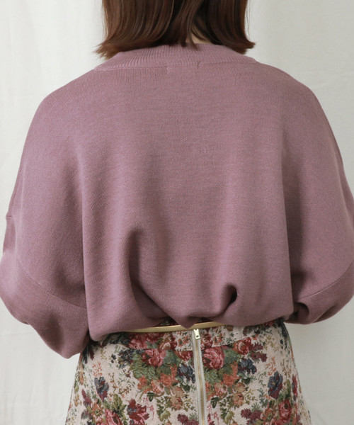 PairPair（ペアペア）の「胸ロゴ刺繍モックネックニットプルオーバー（ニット/セーター・レディース・アイボリー/ブラウン系その他/レンガ/スモークピンク/ライトベージュ・FREE）」の18枚目の写真