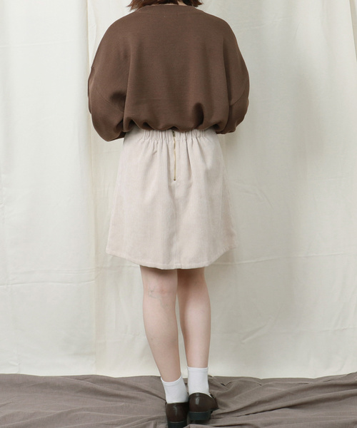 PairPair（ペアペア）の「胸ロゴ刺繍モックネックニットプルオーバー（ニット/セーター・レディース・アイボリー/ブラウン系その他/レンガ/スモークピンク/ライトベージュ・FREE）」の14枚目の写真