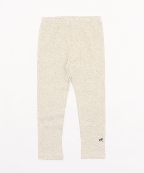 HAKKA KIDS（ハッカキッズ）の「Orangehakka　9分丈スパッツ（レギンス/スパッツ・キッズ・ピンク/ネイビー/ライトグレー・100cm/120cm/110cm）」の2枚目の写真