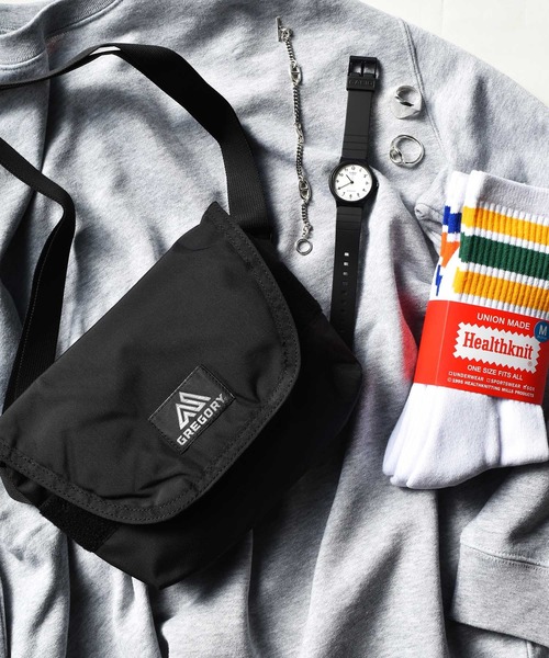 GREGORY（グレゴリー）の「【GREGORY】グレゴリー　TEENY MESSENGER ショルダーバック　サコッシュ（ショルダーバッグ・レディース・ブラック/マルチ・FREE）」の8枚目の写真