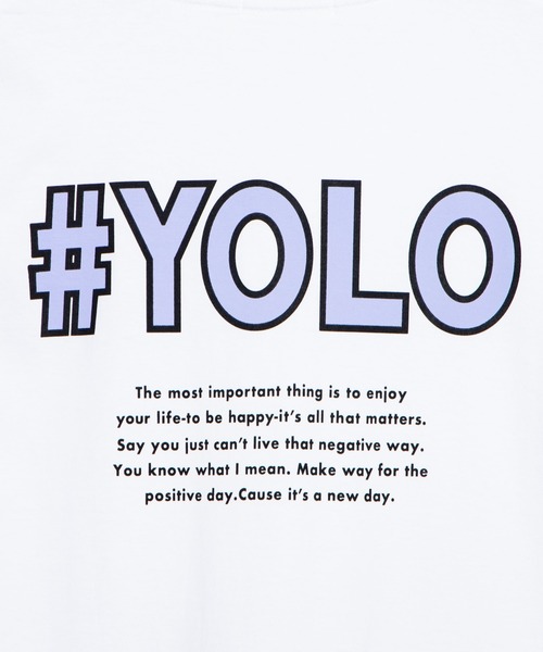 WEGO(ウィゴー)の「WEGO/バック配色プリントTシャツ(Tシャツ/カットソー・メンズ・ホワイト/ホワイト系その他/ブラック系その他/ブラック・SMALL/LARGE/MEDIUM)」の13枚目の写真