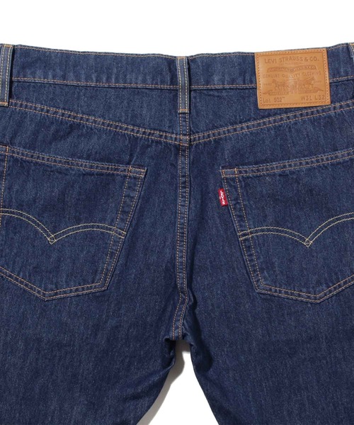 Levi's（リーバイス）の「502(TM) レギュラーテーパー LETS GO NUTS COOL（デニムパンツ・メンズ・ダークインディゴブルー・27inch/W28 L32/W29 L32/W30 L32/W31 L32/W32 L32/W33 L32/W34 L32/W36 L32）」の3枚目の写真