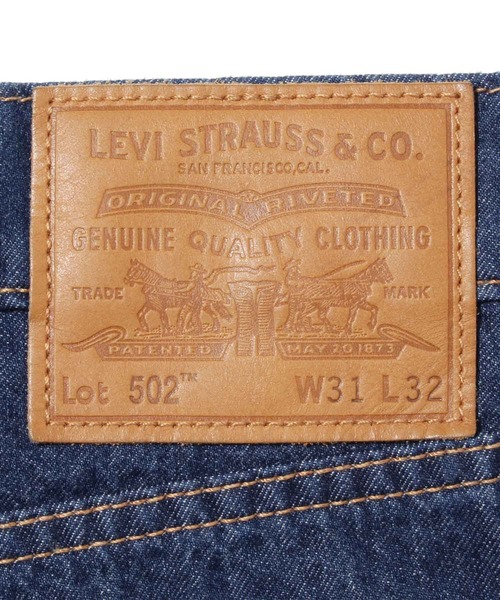 Levi's（リーバイス）の「502(TM) レギュラーテーパー LETS GO NUTS COOL（デニムパンツ・メンズ・ダークインディゴブルー・27inch/W28 L32/W29 L32/W30 L32/W31 L32/W32 L32/W33 L32/W34 L32/W36 L32）」の10枚目の写真