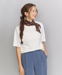 BEAUTY&YOUTH UNITED ARROWS | BY 麻ブレンドショートスリーブTシャツ -ウォッシャブル-(Tシャツ/カットソー)