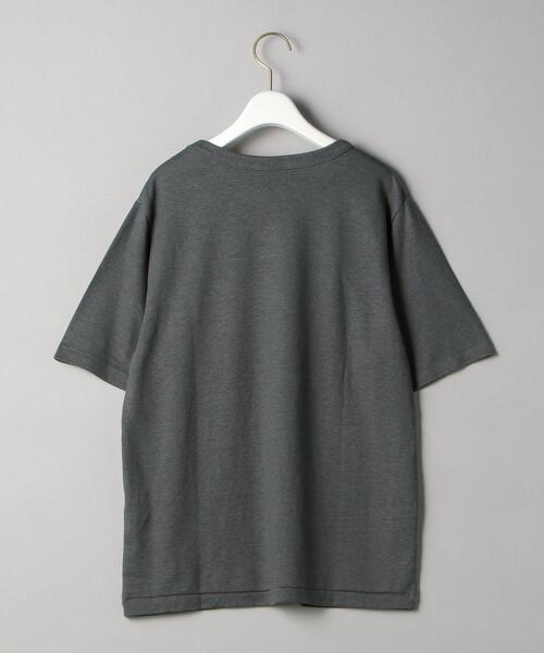 BEAUTY&YOUTH UNITED ARROWS（ビューティーアンドユースユナイテッドアローズ）の「BY 麻ブレンドショートスリーブTシャツ -ウォッシャブル- ◆（Tシャツ/カットソー・レディース・ダークグリーン/ブラウン/レッド/ホワイト/ブラック・FREE）」の13枚目の写真