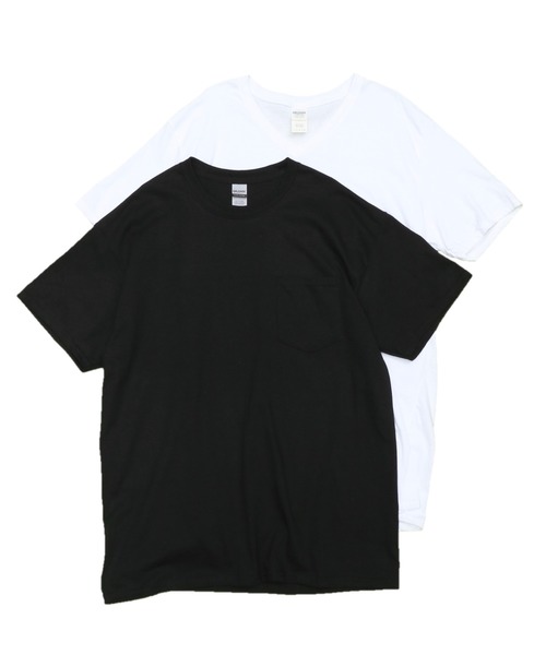 C.E.L.STORE(セルストア)の「【ZOZOTOWN限定】GILDAN/ギルダン 2PACK TEE 6.0 PT 4.5 VT(Tシャツ/カットソー・メンズ・マルチ/ホワイト系その他/ブラック系その他・LARGE/X-LARGE/MEDIUM)」の2枚目の写真
