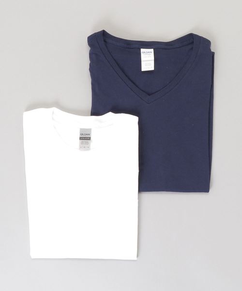 C.E.L.STORE(セルストア)の「【ZOZOTOWN限定】GILDAN/ギルダン 2PACK TEE 6.0 PT 4.5 VT(Tシャツ/カットソー・メンズ・マルチ/ホワイト系その他/ブラック系その他・LARGE/X-LARGE/MEDIUM)」の16枚目の写真