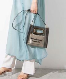WEGO | WEGO/サテンポーチ付きクリアショルダーバッグ(ショルダーバッグ)