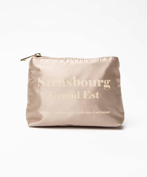 WEGO（ウィゴー）の「WEGO/【2点セット】サテンポーチ付きクリアショルダーバッグ（ショルダーバッグ・レディース・ブラック/ホワイト系その他・FREE）」の7枚目の写真