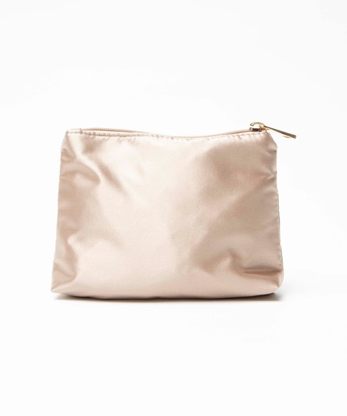 WEGO（ウィゴー）の「WEGO/【2点セット】サテンポーチ付きクリアショルダーバッグ（ショルダーバッグ・レディース・ブラック/ホワイト系その他・FREE）」の12枚目の写真