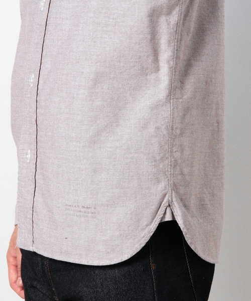 coen(コーエン)の「カラーオックスフォードボタンダウンシャツ(シャツ/ブラウス・メンズ・グレー/ダークブラウン・X-LARGE/X-SMALL/SMALL/LARGE/MEDIUM)」の13枚目の写真