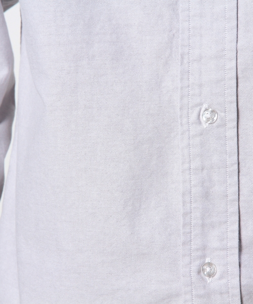 coen(コーエン)の「カラーオックスフォードボタンダウンシャツ(シャツ/ブラウス・メンズ・グレー/ダークブラウン・X-LARGE/X-SMALL/SMALL/LARGE/MEDIUM)」の12枚目の写真