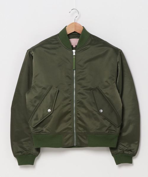 A BATHING APE（アベイシングエイプ）の「BAPY JK JACKETS（ブルゾン・レディース・ネイビー/カーキ・SMALL/X-SMALL）」の2枚目の写真