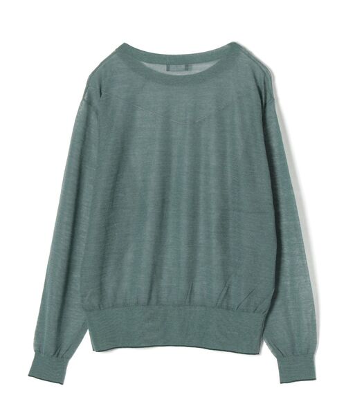SHIPS(シップス)の「アルパカクルーネックプルオーバー(ニット/セーター・レディース・ブラック/グリーン/ロイヤルブルー・ONE SIZE)」の7枚目の写真
